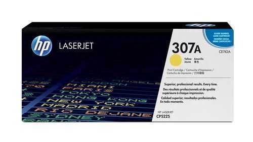 Hp Cartucho Toner Original Laserjet 307a Amarelo
