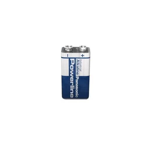 Pilha Alcalina 9v 6lr61 Panasonic Powerline