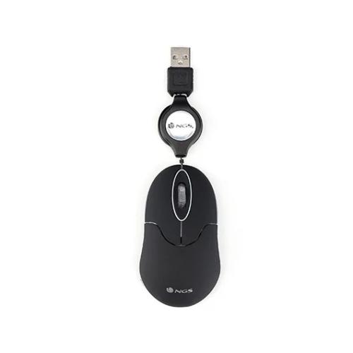 Rato Usb Óptico Preto 1000dpi - Ngs