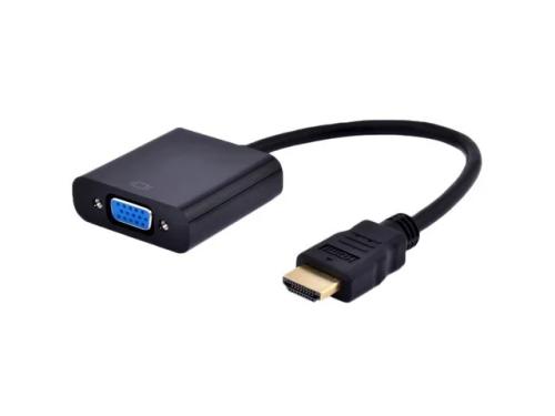 Gembird A-Hdmi-Vga-04 Video Cable Adapter 0.15 M Vga (D-Sub) Hdmi Type a (Standard) Black