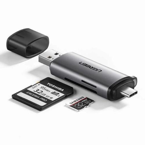 Ugreen 2-In-1 Usb-C Otg Card Reader
