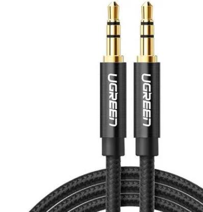 Ugreen Av112 Mini Jack Kabel 3,5 Mm Aux 2 M (Cerný)