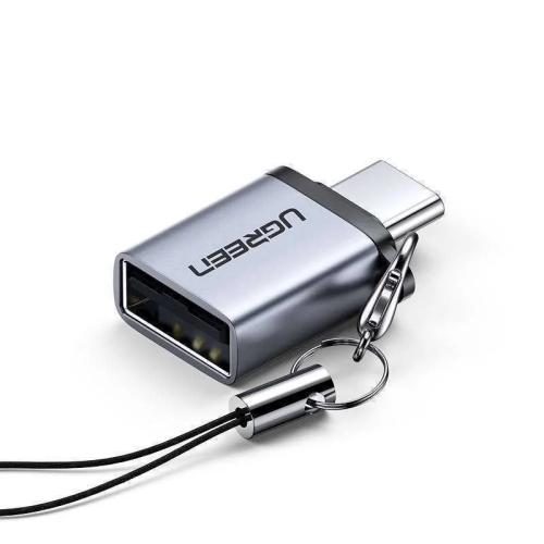 Adaptador Usb para Usb-C Us270 Ugreen Cinza