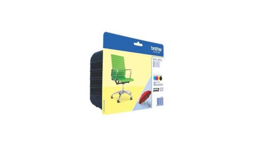 Tinteiro Brother Lc229xlvag312:G328lbp Pack 4 Cores X 2,4k - Mfc-J5320dw/5620dw/5625dw/5720dw