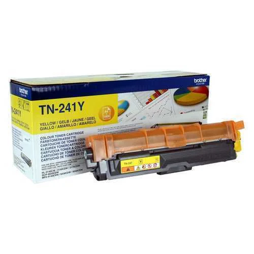 Brother Toner Tn-241y F?r Hl-3140cw/-3150cdw/-3170cdw Mfc-9140cdn/-9330cdw/-9340cdw Dcp-9020cdw Yell
