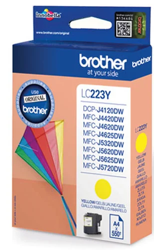 Cartucho Compatível Brother Lc223ybp Amarelo