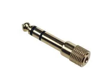 Jack Estéreo 3.5mm Hembra a Jack Estéreo 6.35mm M.