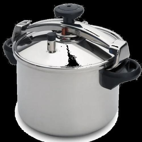 Panela de Pressão Sem Cesto Silampos Open Control 10l 24.5cm X 22cm Aço Inoxidável