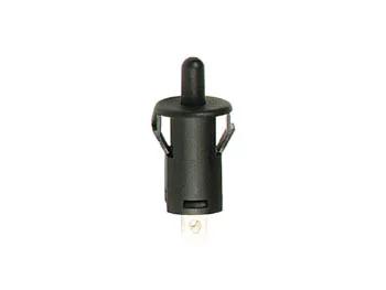 Push-Button Switch Off-(On) Black 1a - 250v