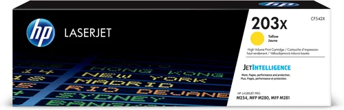 Hp 203x Cf542x Yellow
