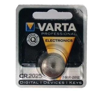 Pilha Botão Litio Cr2025 3v Varta