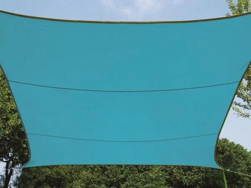 Vela Sombra - Rectangular - 4 X 3 M - Color: Azul.