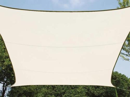 Vela Sombra - Rectangular - 4 X 3 M - Color: Crema