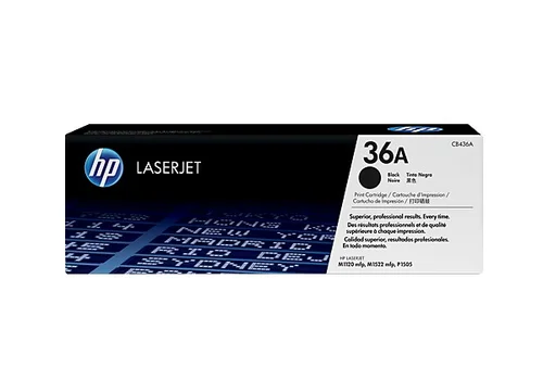Hp Toner Nº 36a Black Cb436a