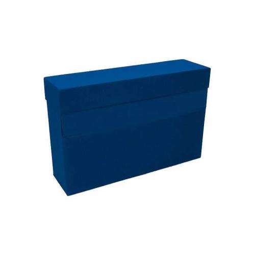 Caja Transferencia Folio Carton Forrado En Geltex.
