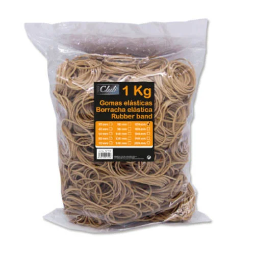 S/Marca Elásticos Bolsa 1 Kg 15 Cm Borracha 301759