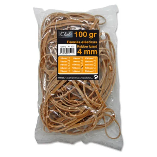 S/Marca Elásticos Bolsa 100Gr 12 Cm Largura 2 Mm L