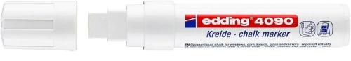 Marcador Tiza Liquida Grueso 4090 Blanco Edding 4.