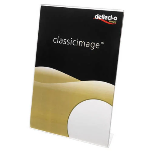 Deflecto Expositor Em L A4 47401
