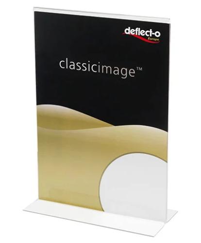 Deflecto Expositor Em T A5 Duas Faces 47901