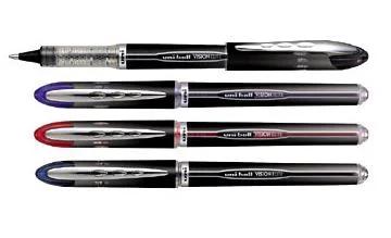 Uni-Ball Ub-205 Vision Elite, Preto, Azul, Cromad.