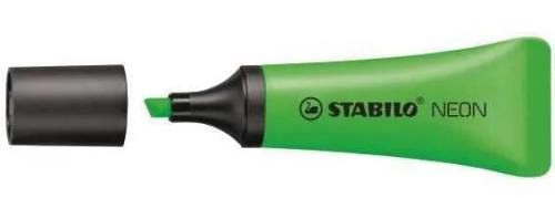 Stabilo Marcador Fluorescente Neon Traço 2-5Mm Gre