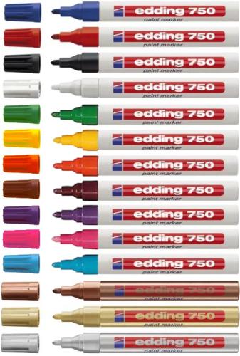 Edding 750 Paint Marker Gold (4-750053)