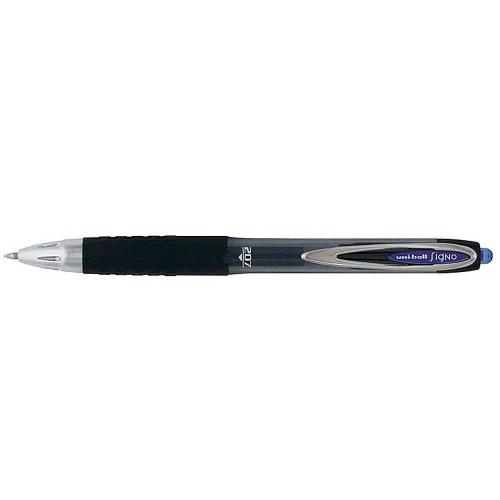 Roller Umn-207 Signo Retractil 0.7mm. Azul Uni-Ba.