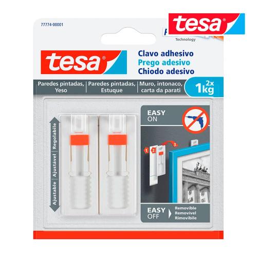 Prego Adesivo Até 1 Kg Parede Pintada 77774 Tesa