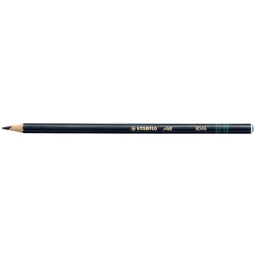 Lapiz Modelo All Acuarelable Punta 3,3mm. Color Negro Stabilo 8046
