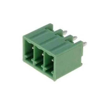 Conector Socket Macho 3 polos verde