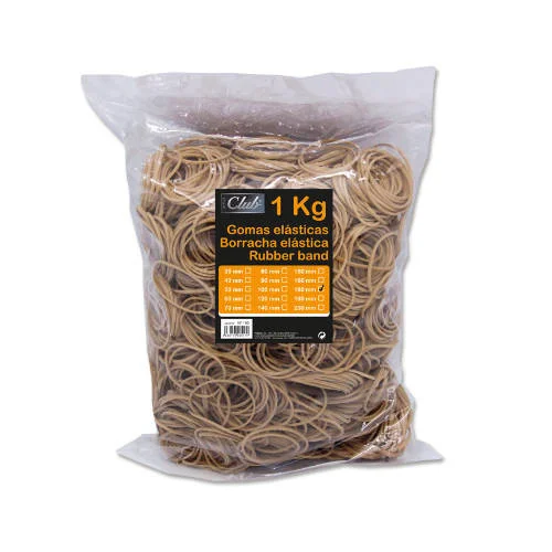 S/Marca Elásticos Bolsa 1 Kg 18 Cm Largura 2 Mm Lá