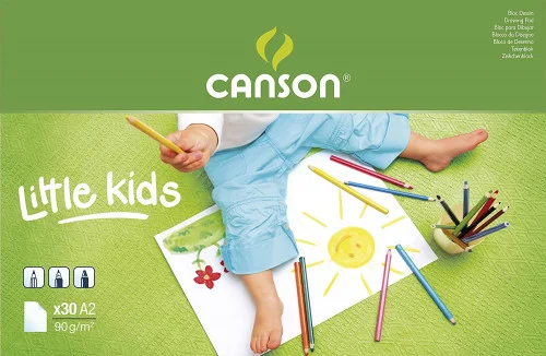Kids Bloc Dibujo A2 90 Gr 42x59,4 Guarro Canson C400015582