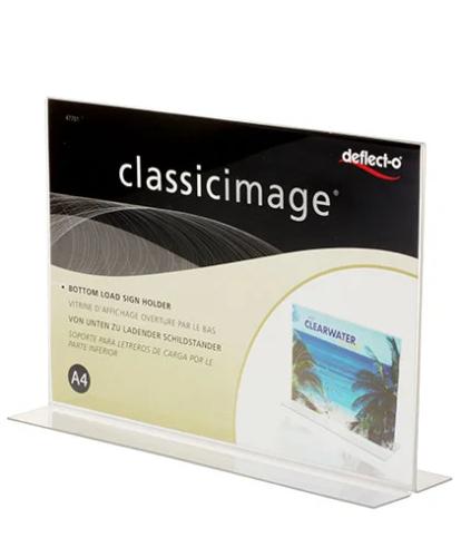 Expositor em T A4 Horizontal DE47701