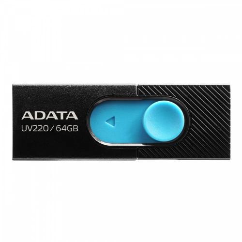 Adata Uv220 Usb Flash Drive 64 Gb Usb Type-A 2.0 Black Blue