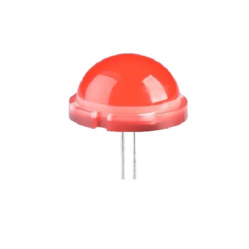 LED 20mm Vermelho 2.5-8.3mcd 120° 2 Saidas 20mA