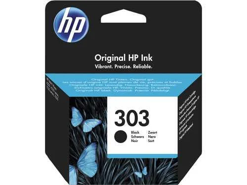 Hp Ink Cart. T6n02ae No.303 F?r Envy Photo 6220/6230/6255/ 7134/7155/7855 Black