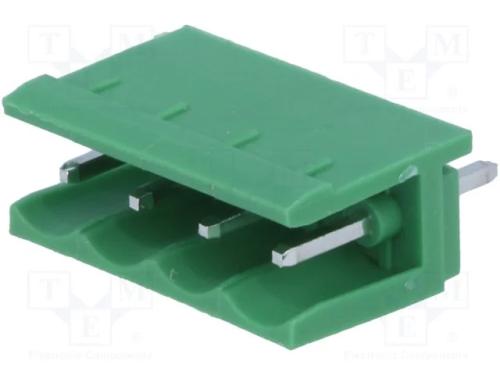 Conector Socket Pcb Macho 4 Polos