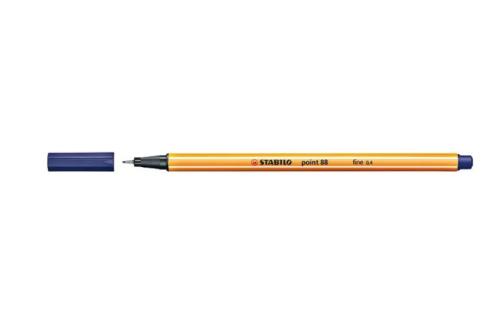 Marcador de Ponta Fina 0.4mm Azul Escuro