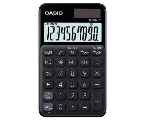 Casio Calculator Pocket Sl-310uc-Bk Black 10 Digit Display