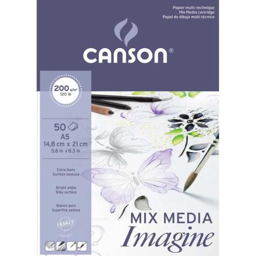 Bloc Imagine 50 Hojas A5 200g Canson C200006009