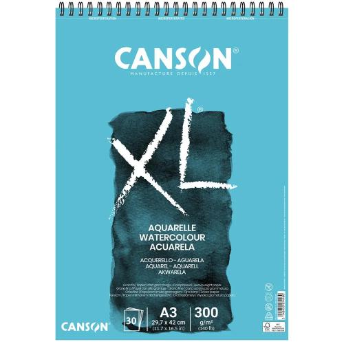 Bloc 10 Hojas Acuarela A4+ 370g Guarro Canson C20.
