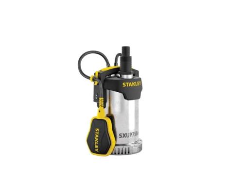 Stanley - Bomba Submersível - Aço Inoxidável - Água Limpa - 750 W