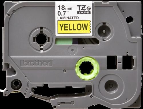 Brother Fita 18mm Amarelo/Preto