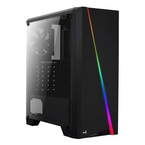 Caixa Semitorre Atx Aerocool Cylon RGB Usb3.0 Pre.