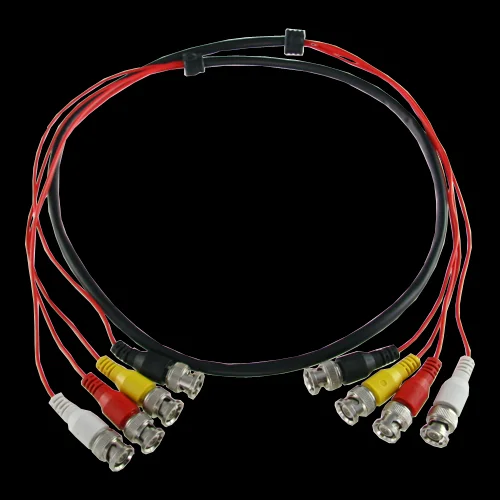 Cabo 4 BNC Macho para 4 BNC Macho 1.5m