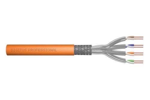 Digitus Cat.7 S/Ftp Verlegekabel, 100m, Simplex,100m,Orange