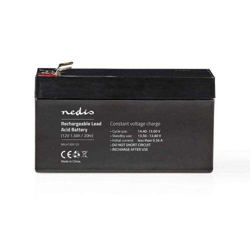 Bateria de Chumbo Acido 12V 1300mAh Recarregavel