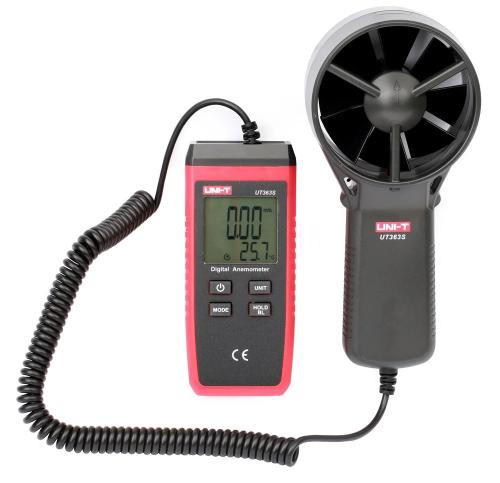 Anemometro Digital 0~30M/S c/Funçao de Temperatura