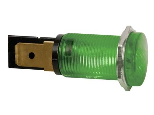 Panel Indicador/Bandera de 14 Mm 12 V Verde